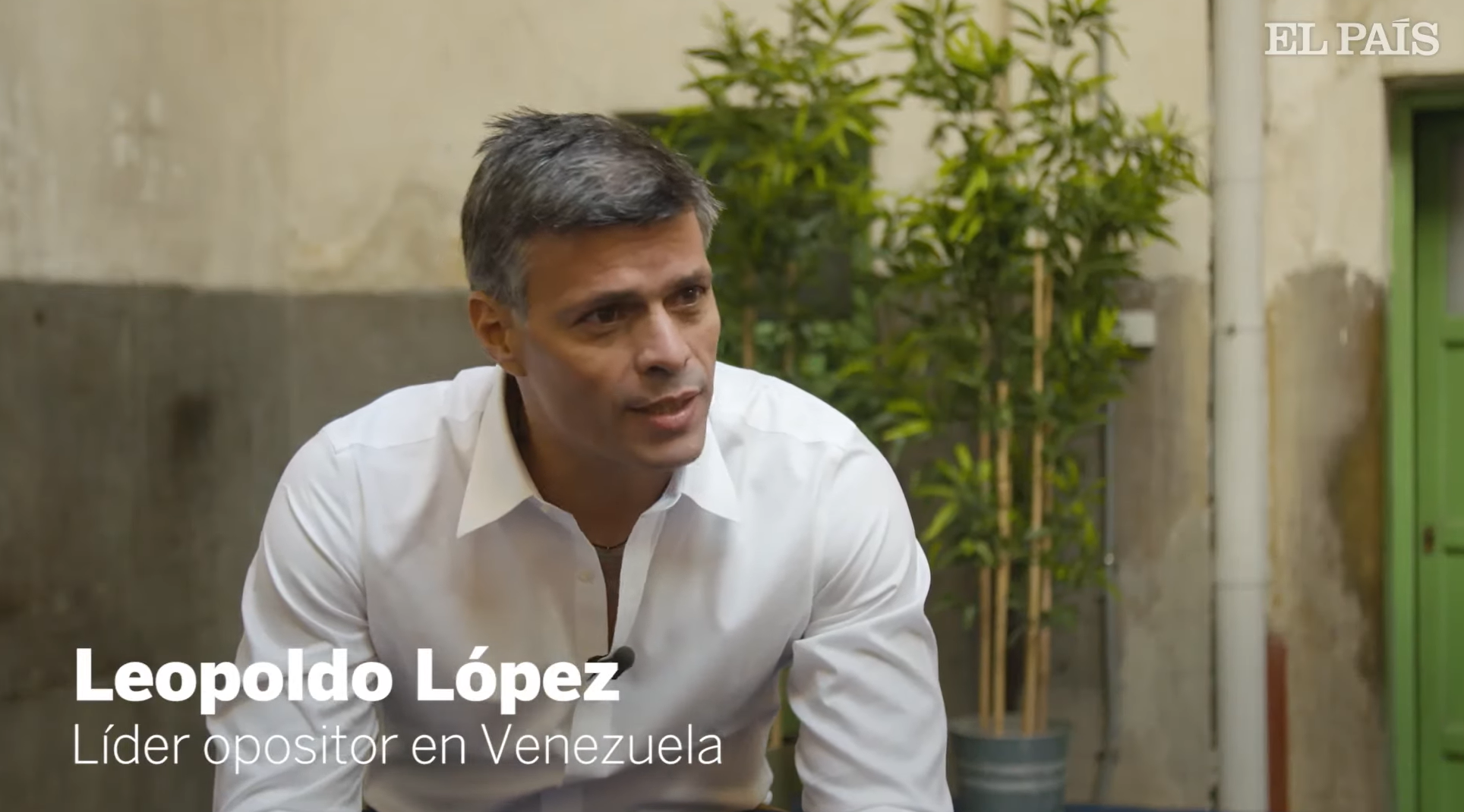 EL PAÍS | Leopoldo López: “Muchos sectores dentro de la dictadura están buscando cómo contribuir a una salida”